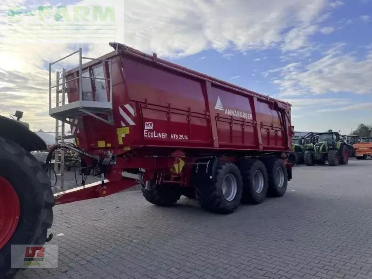 Annaburger hts 29g.14 pa eco-liner mulden - Remolque volquete agrícola: foto 1 Annaburger hts 29g.14 pa eco-liner mulden - Remolque volquete agrícola: foto 1