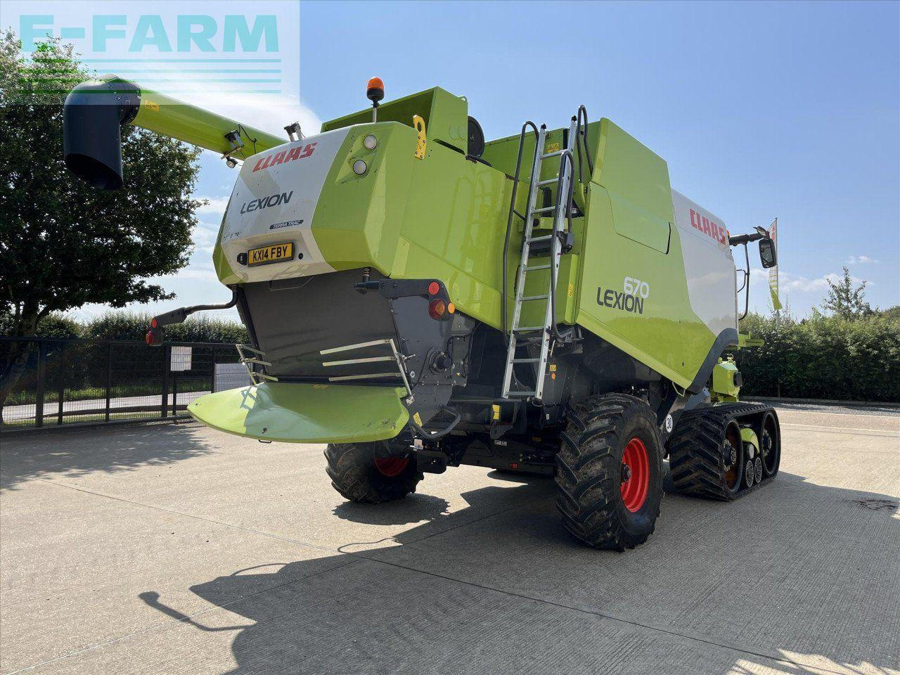 CLAAS LEXION 670 TT - Cosechadora de granos: foto 5 CLAAS LEXION 670 TT - Cosechadora de granos: foto 5