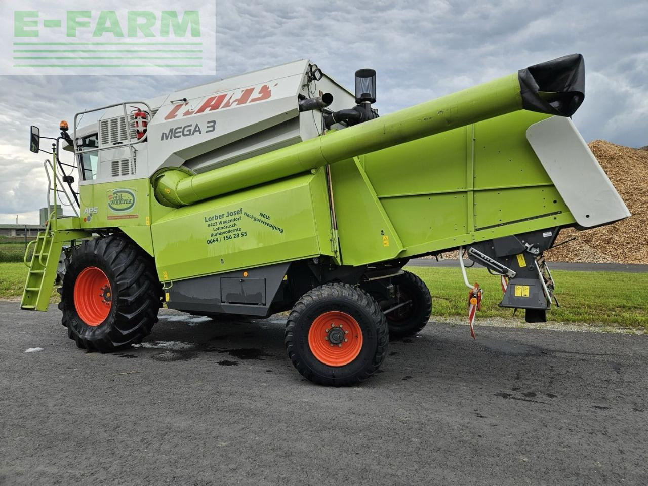 CLAAS Mega 370 - Cosechadora de granos: foto 2 CLAAS Mega 370 - Cosechadora de granos: foto 2