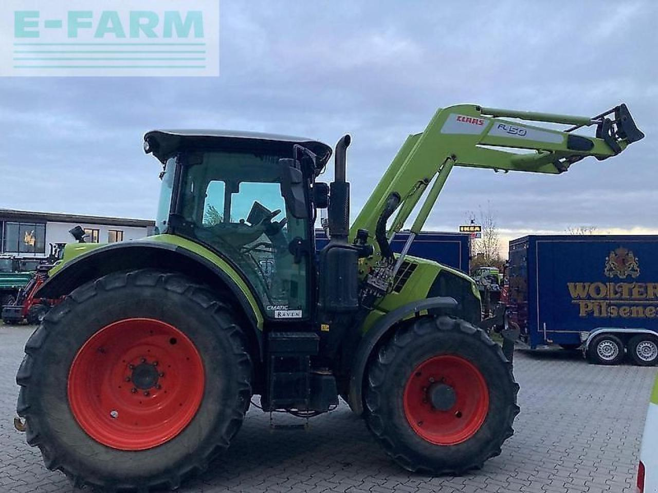 CLAAS arion 550 cmatic CMATIC - Tractor: foto 5 CLAAS arion 550 cmatic CMATIC - Tractor: foto 5