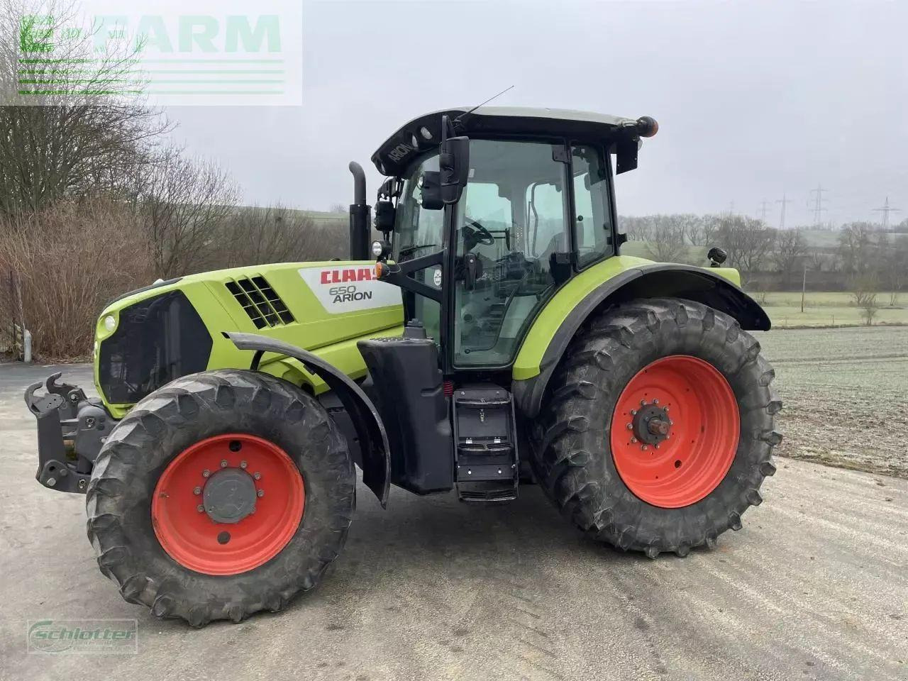 CLAAS arion 650 - Tractor: foto 1 CLAAS arion 650 - Tractor: foto 1