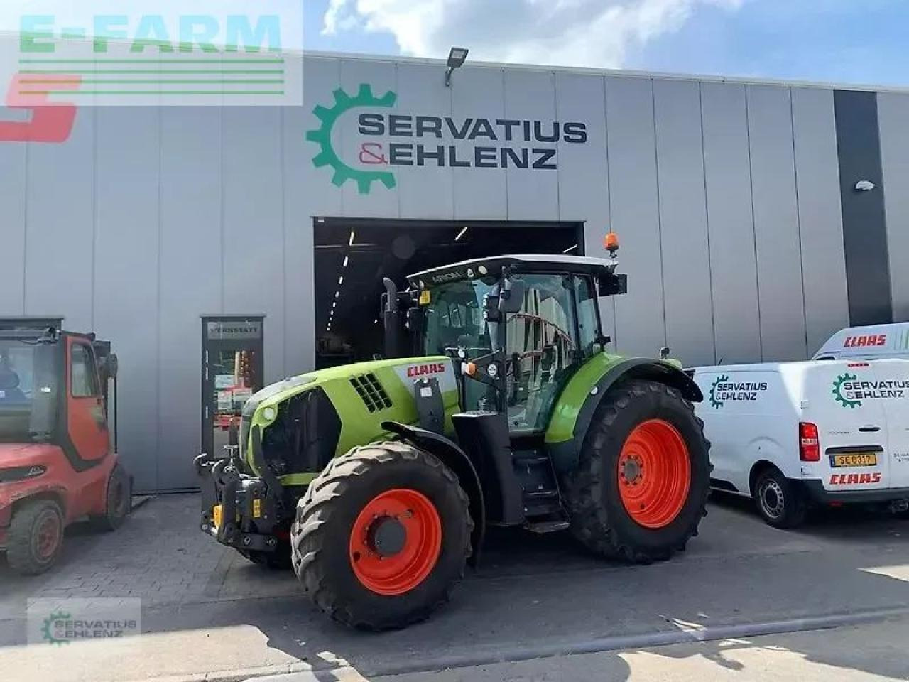 CLAAS arion 650 cebis hexa mit fronthydraulik + zapfwelle CEBIS - Tractor: foto 2 CLAAS arion 650 cebis hexa mit fronthydraulik + zapfwelle CEBIS - Tractor: foto 2
