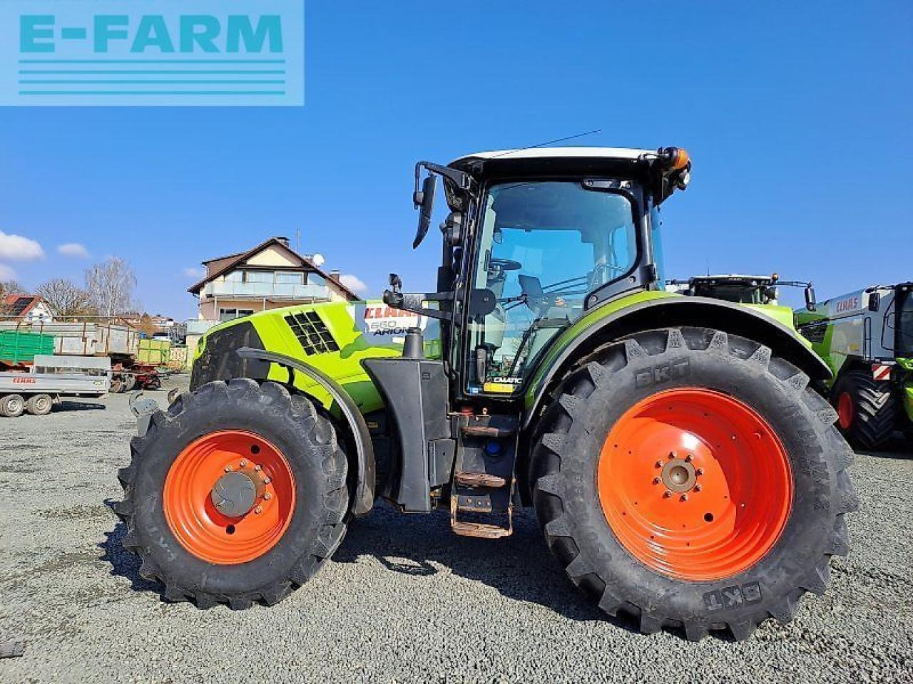 CLAAS arion 660 cmatic - Tractor: foto 1 CLAAS arion 660 cmatic - Tractor: foto 1
