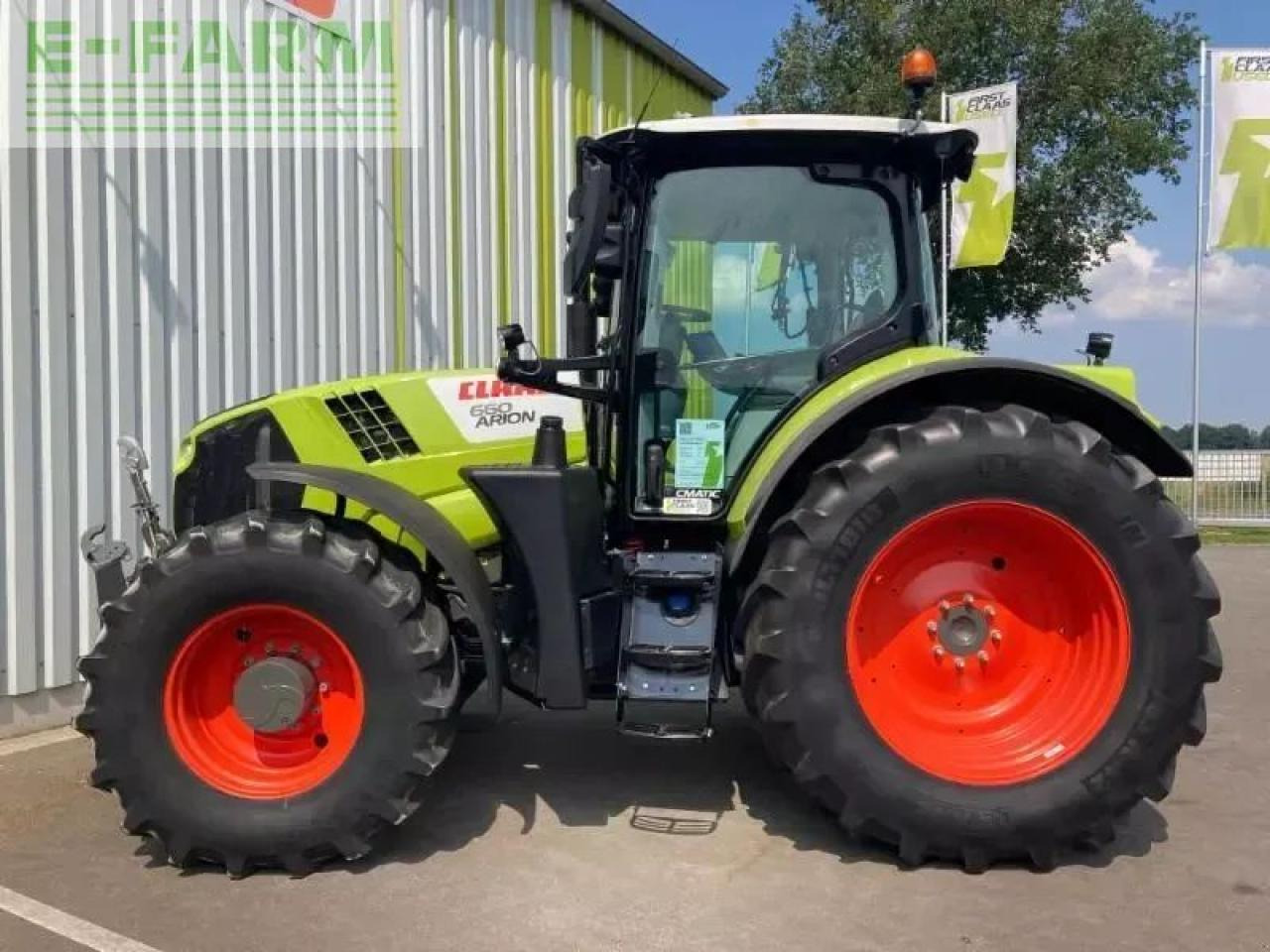 CLAAS arion 660 cmatic cebis CMATIC CEBIS - Tractor: foto 5 CLAAS arion 660 cmatic cebis CMATIC CEBIS - Tractor: foto 5