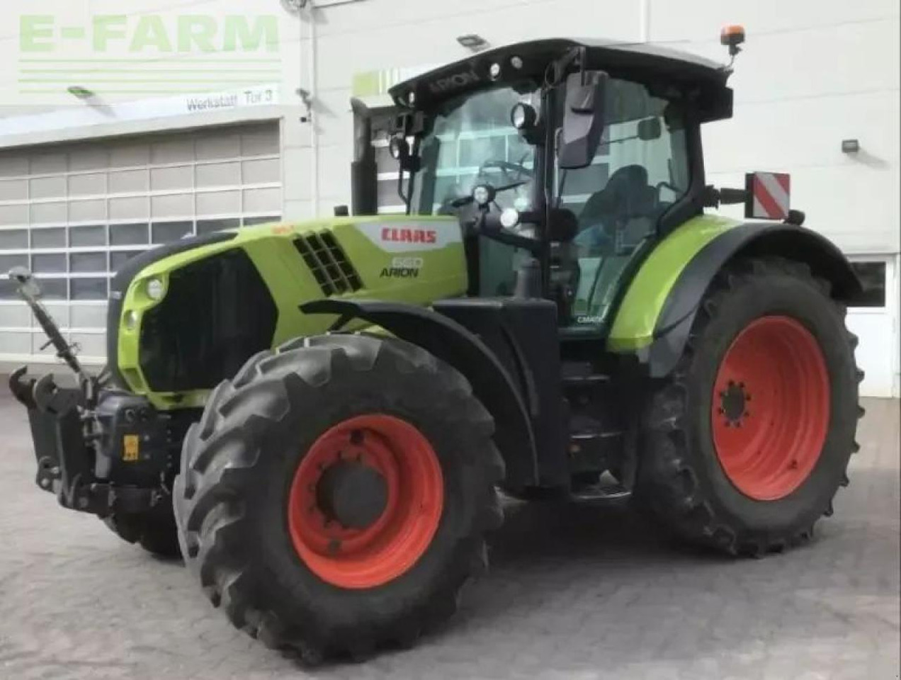 CLAAS arion 660 cmatic stage v - Tractor: foto 1 CLAAS arion 660 cmatic stage v - Tractor: foto 1