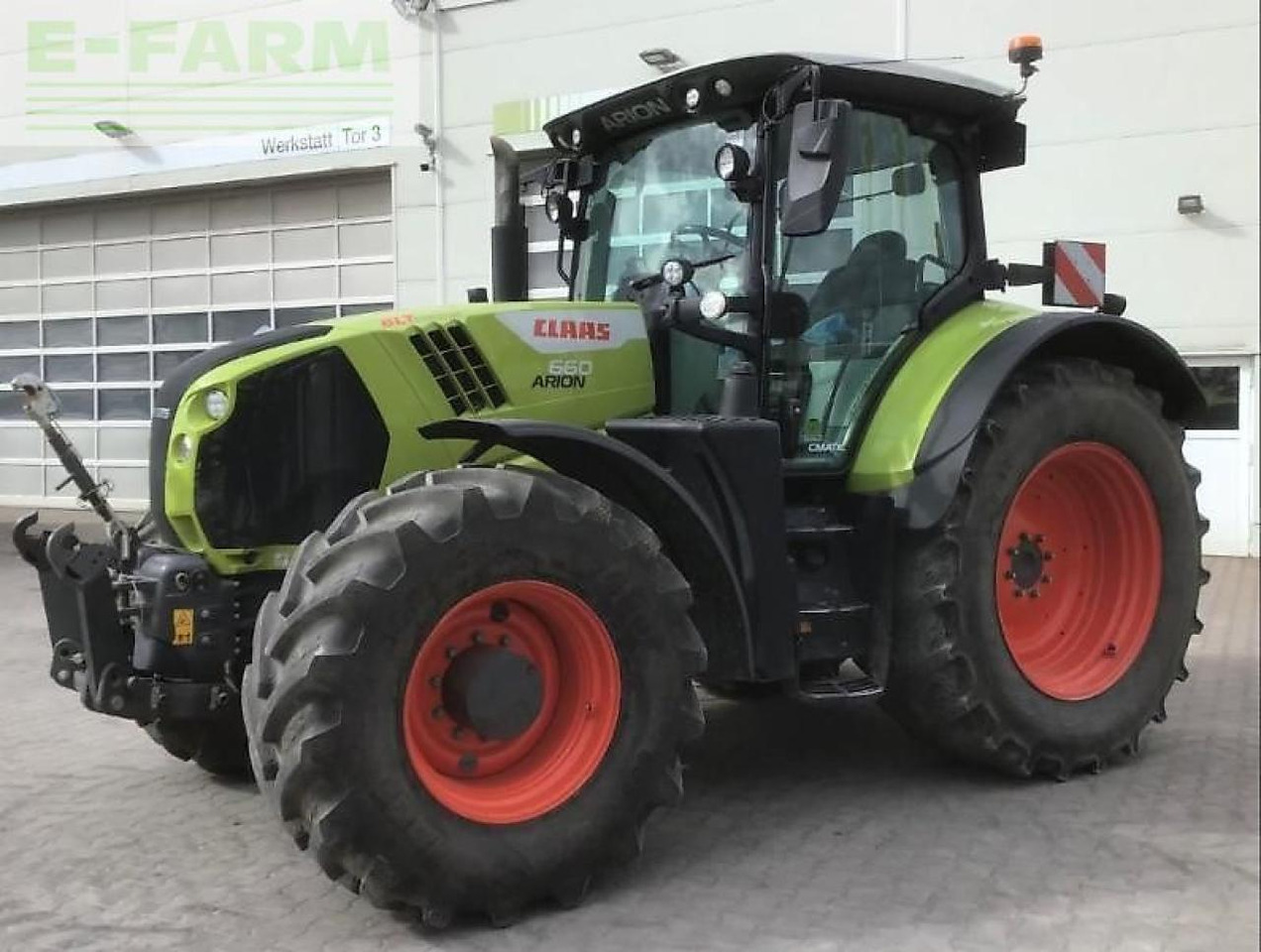 CLAAS arion 660 cmatic stage v - Tractor: foto 1 CLAAS arion 660 cmatic stage v - Tractor: foto 1