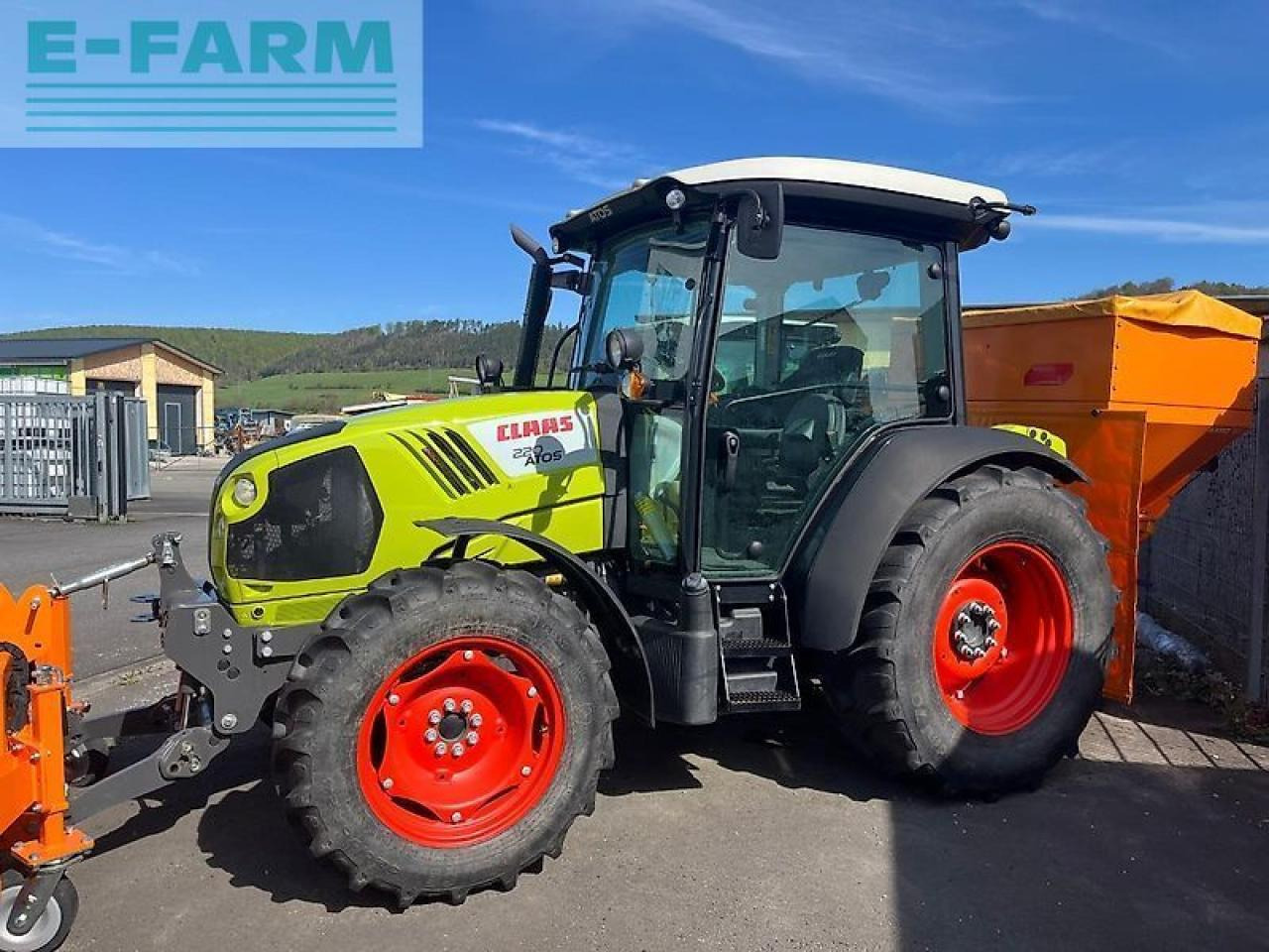 CLAAS atos 220 c - Tractor: foto 2 CLAAS atos 220 c - Tractor: foto 2