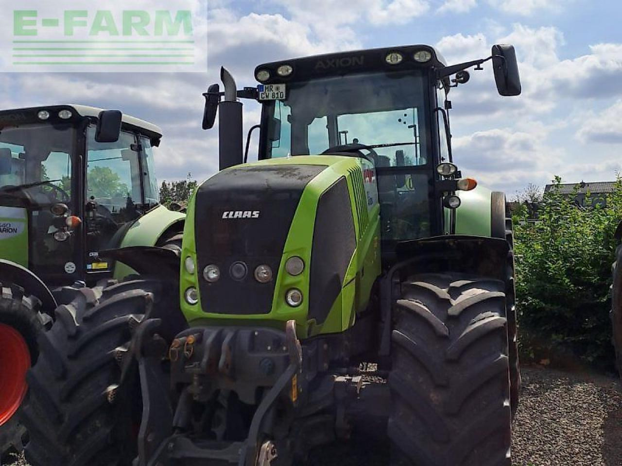 CLAAS axion 810 - Tractor: foto 2 CLAAS axion 810 - Tractor: foto 2