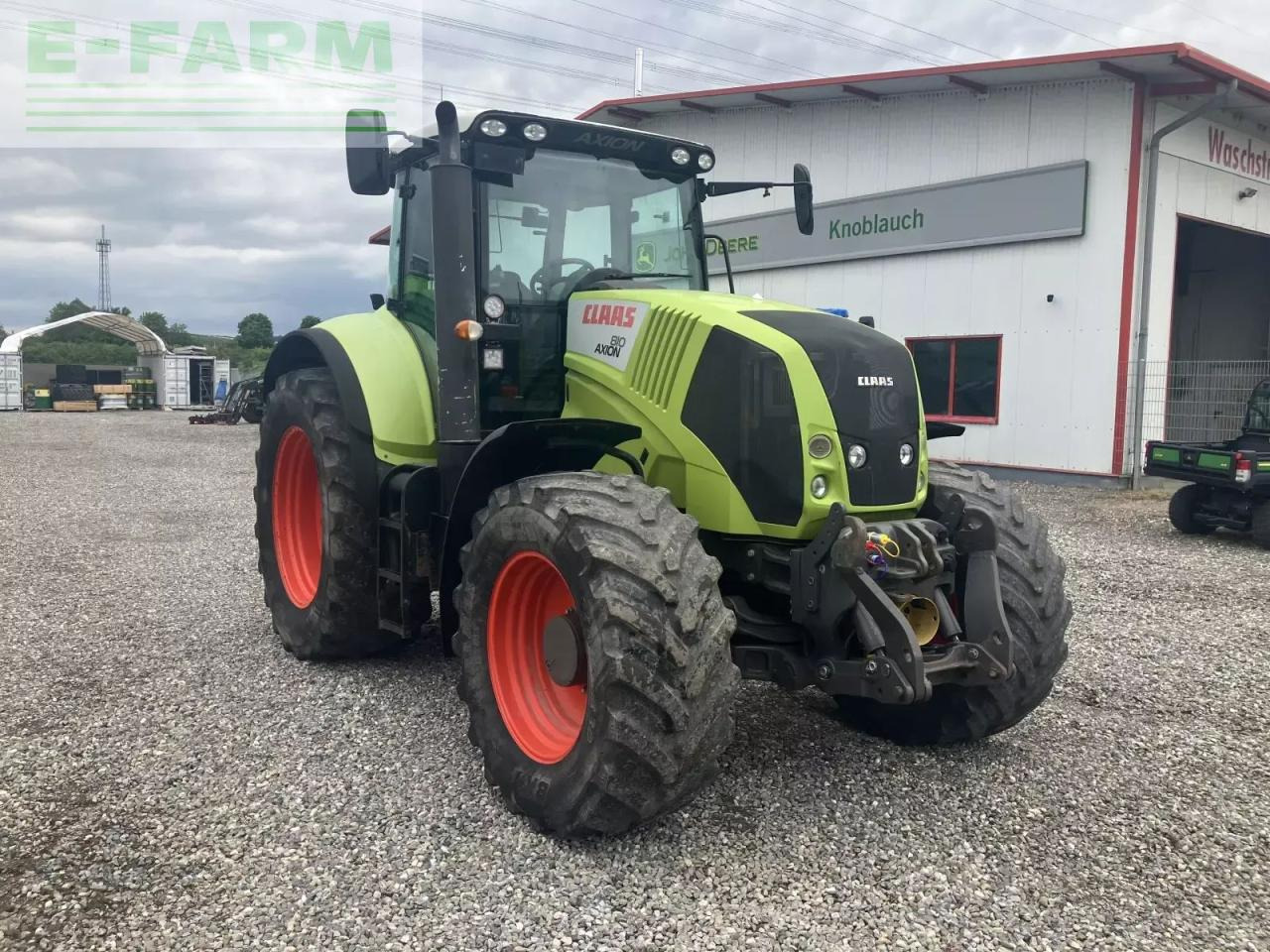 Tractor CLAAS axion 810 c-matic CMATIC: foto 7