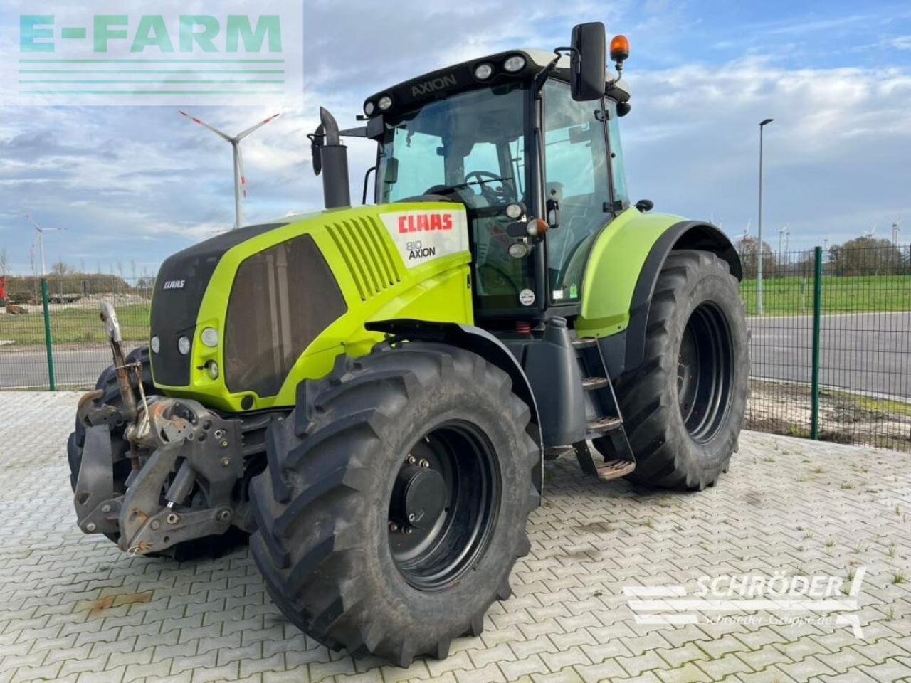 CLAAS axion 810 cis - Tractor: foto 1 CLAAS axion 810 cis - Tractor: foto 1