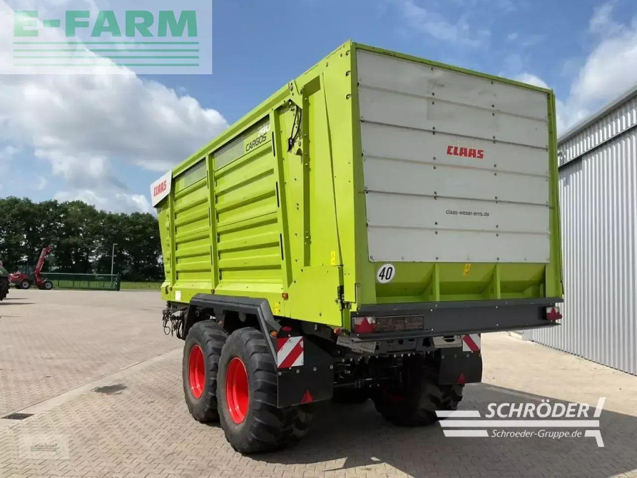 CLAAS cargos 740 - Remolque volquete agrícola: foto 4 CLAAS cargos 740 - Remolque volquete agrícola: foto 4