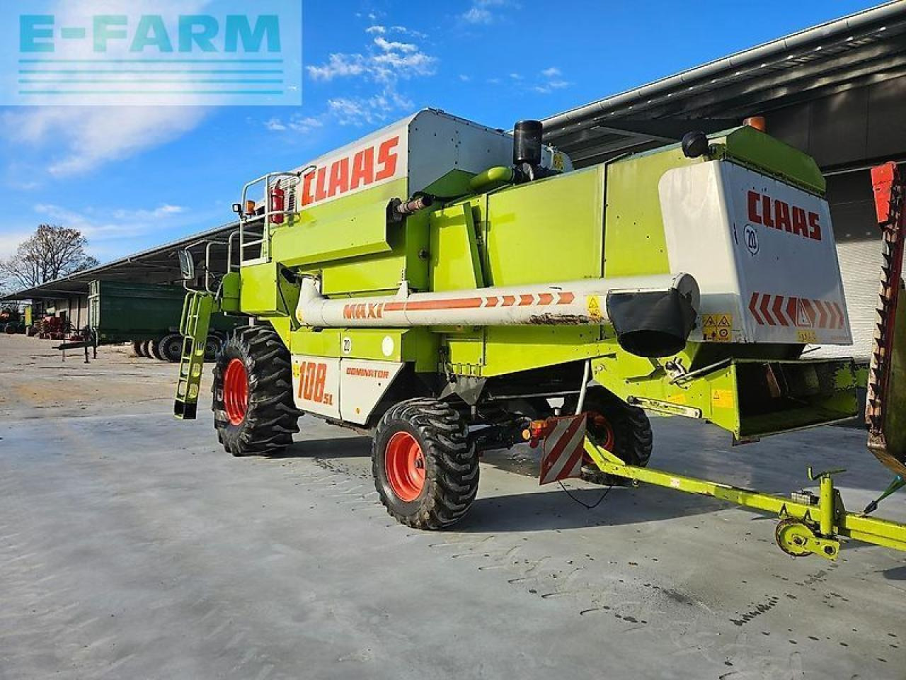 CLAAS dominator 108 sl maxi "gepflegte maschine" - Cosechadora de granos: foto 4 CLAAS dominator 108 sl maxi "gepflegte maschine" - Cosechadora de granos: foto 4