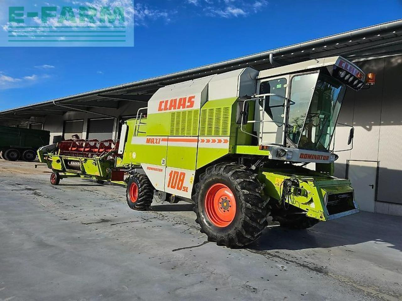 CLAAS dominator 108 sl maxi "gepflegte maschine" - Cosechadora de granos: foto 5 CLAAS dominator 108 sl maxi "gepflegte maschine" - Cosechadora de granos: foto 5