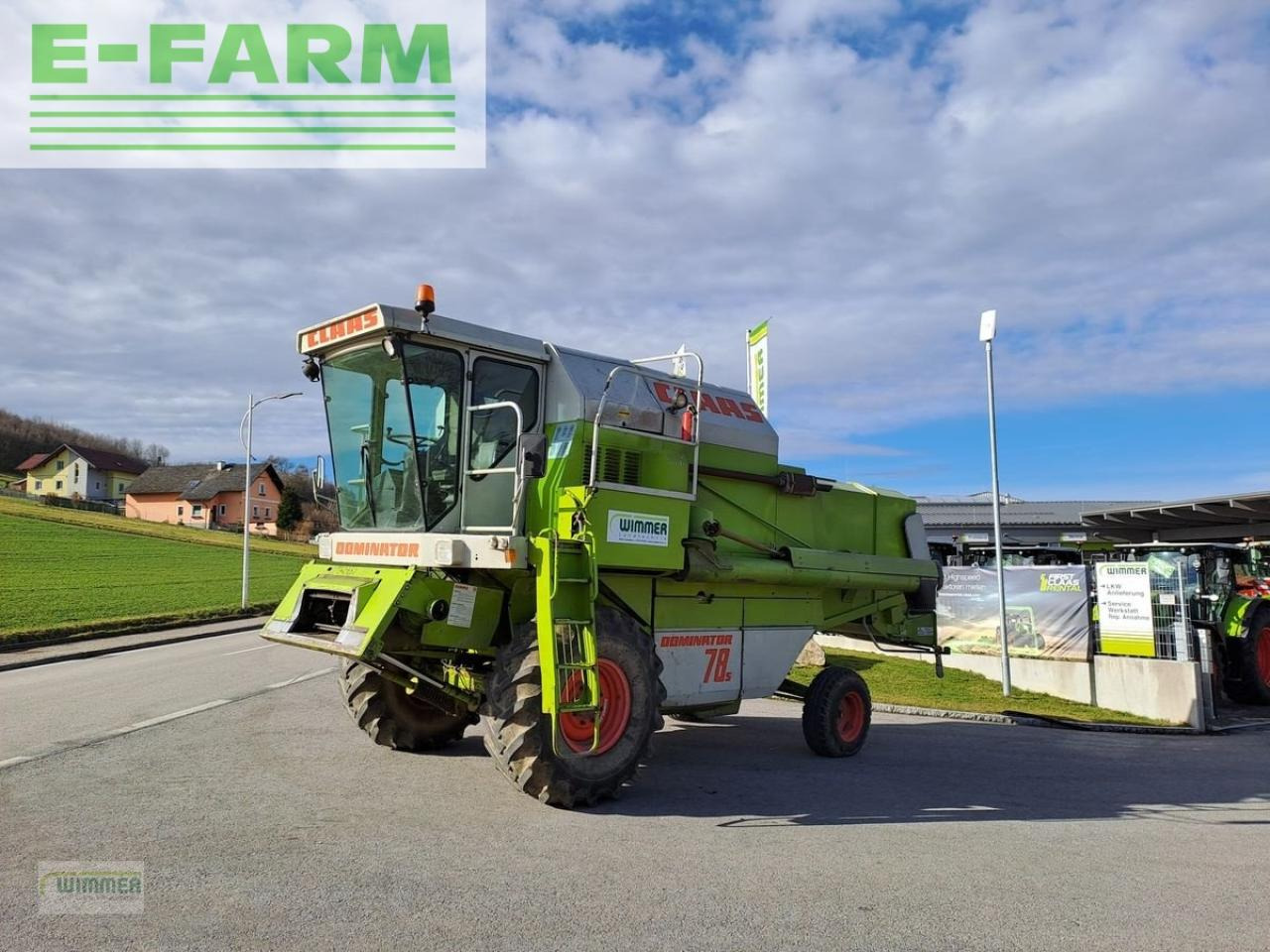 CLAAS dominator 78 s - Cosechadora de granos: foto 1 CLAAS dominator 78 s - Cosechadora de granos: foto 1