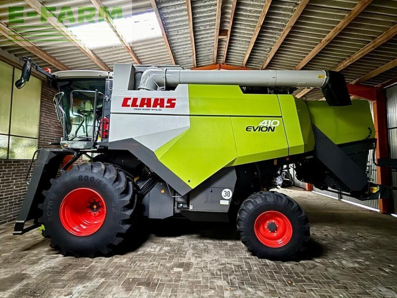 CLAAS evion 410 classic, vario 500, nur 108 h ! - Cosechadora de granos: foto 4 CLAAS evion 410 classic, vario 500, nur 108 h ! - Cosechadora de granos: foto 4