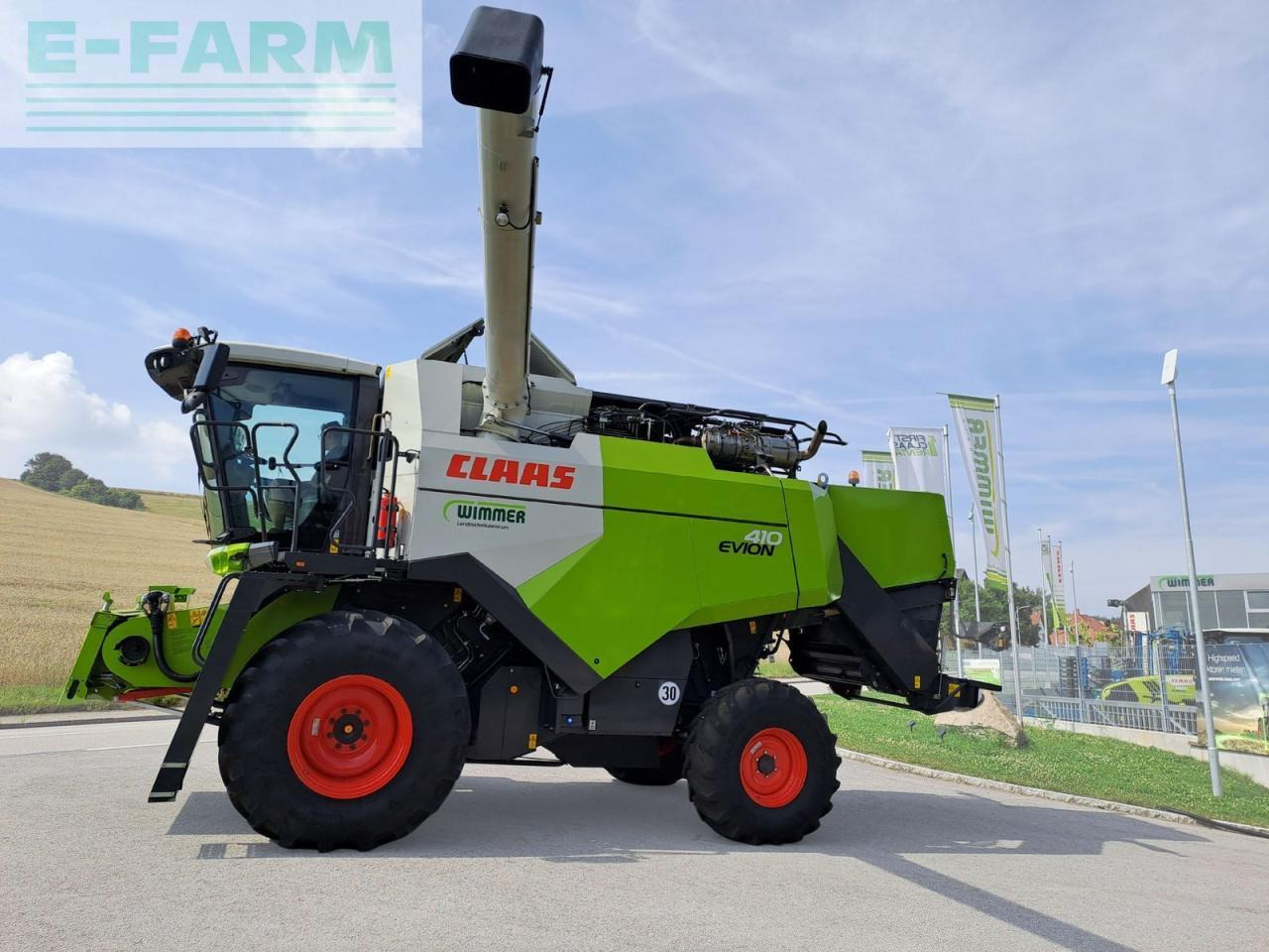 CLAAS evion 410 - (evion 400) - Cosechadora de granos: foto 1 CLAAS evion 410 - (evion 400) - Cosechadora de granos: foto 1