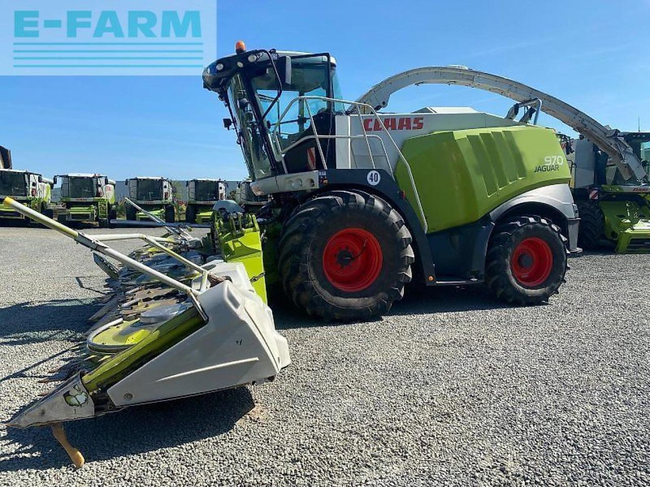 Cosechadora de forraje CLAAS jaguar 970 a: foto 8