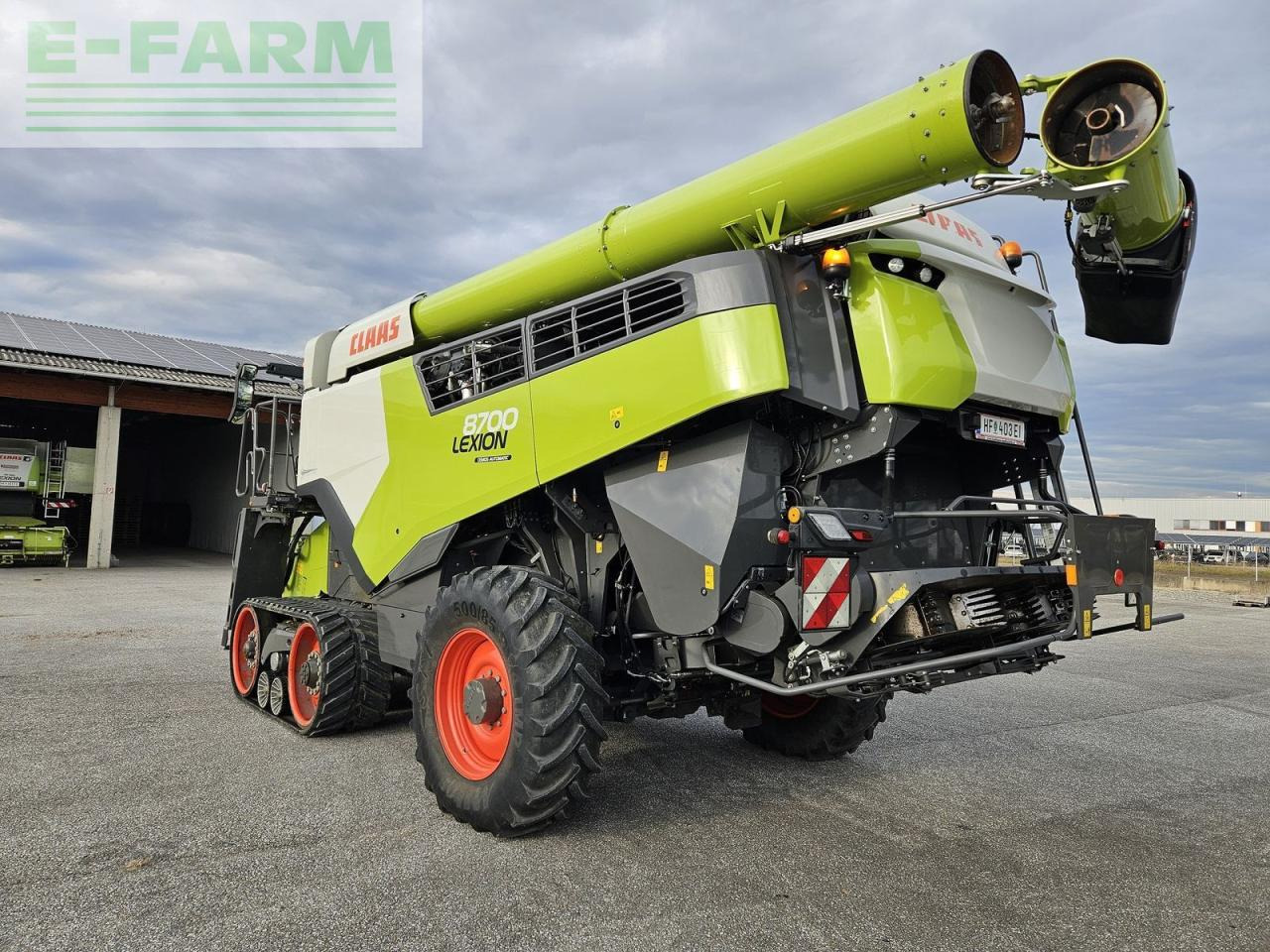 CLAAS lexion 8700tt 4wd cemos automatic - Cosechadora de granos: foto 4 CLAAS lexion 8700tt 4wd cemos automatic - Cosechadora de granos: foto 4