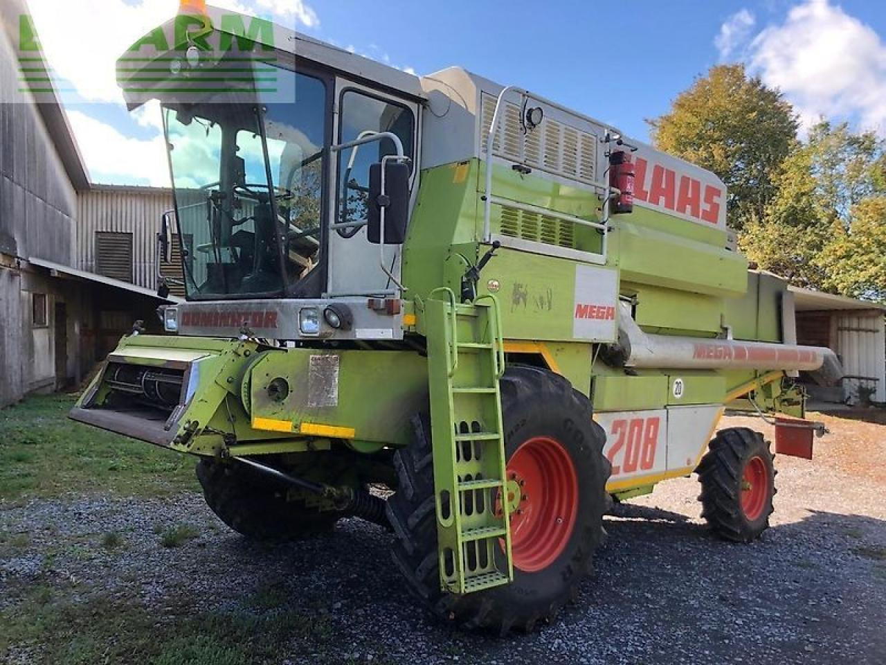 CLAAS mega 208 - Cosechadora de granos: foto 1 CLAAS mega 208 - Cosechadora de granos: foto 1