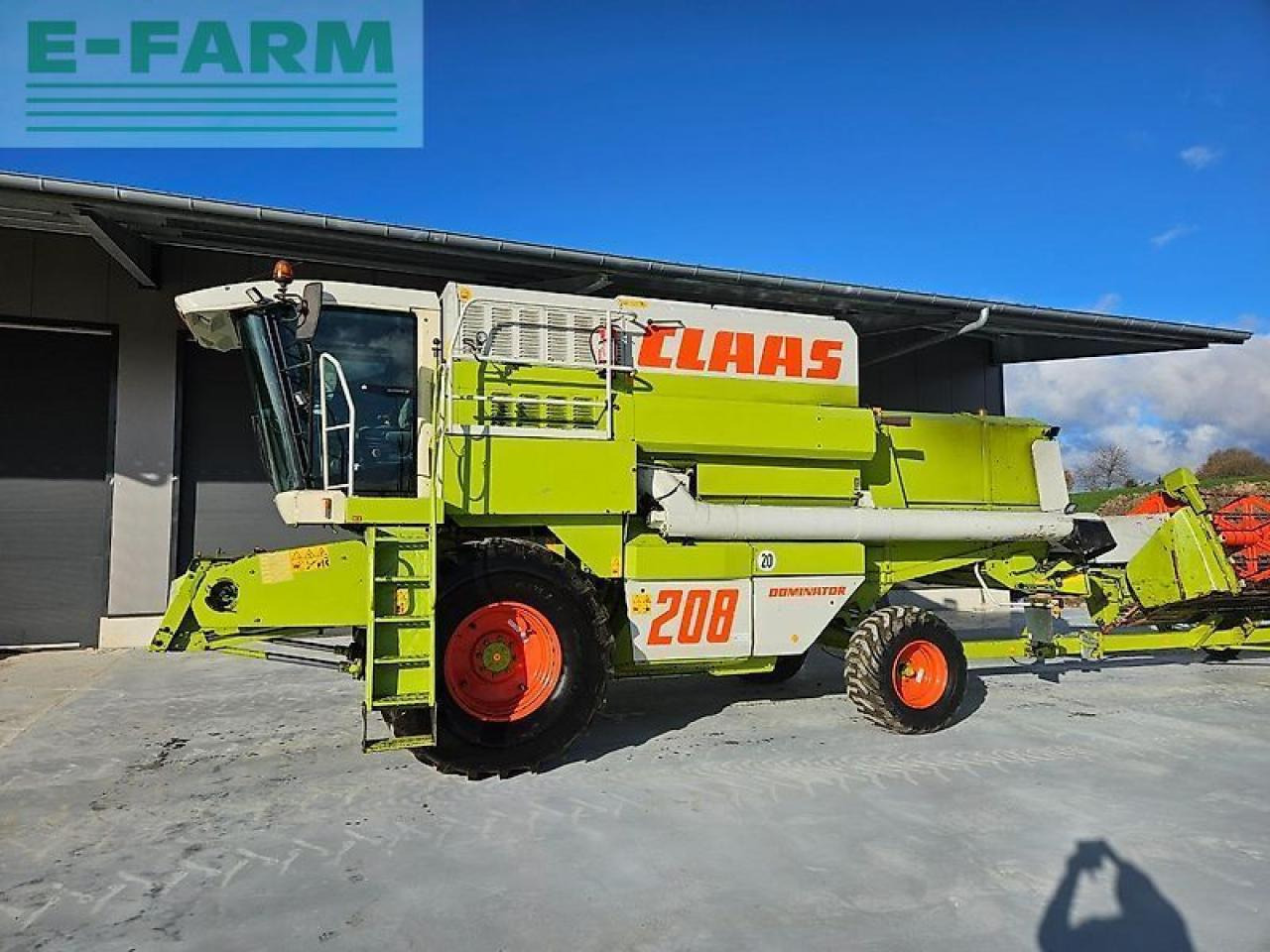 CLAAS mega 208 "gepflegte maschine" inzahlungnahme möglich - Cosechadora de granos: foto 2 CLAAS mega 208 "gepflegte maschine" inzahlungnahme möglich - Cosechadora de granos: foto 2
