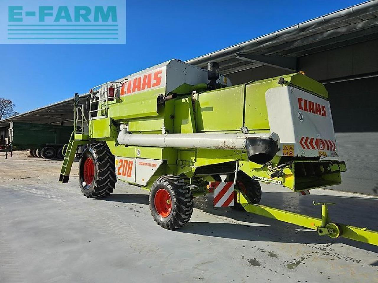 CLAAS mega 208 "gepflegte maschine" inzahlungnahme möglich - Cosechadora de granos: foto 4 CLAAS mega 208 "gepflegte maschine" inzahlungnahme möglich - Cosechadora de granos: foto 4