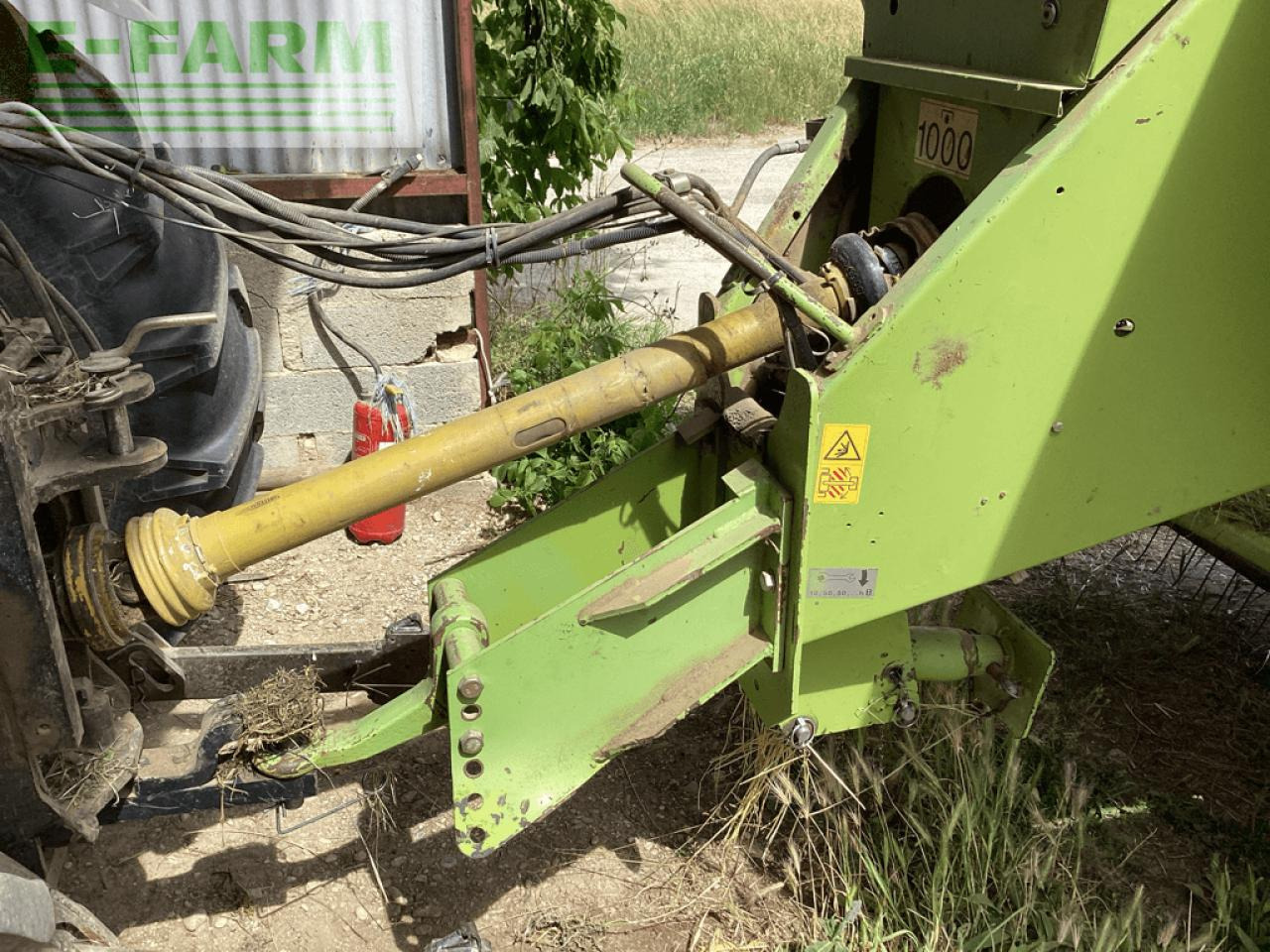 Empacadora de pacas cuadradas CLAAS quadrant 1150: foto 14 Empacadora de pacas cuadradas CLAAS quadrant 1150: foto 14