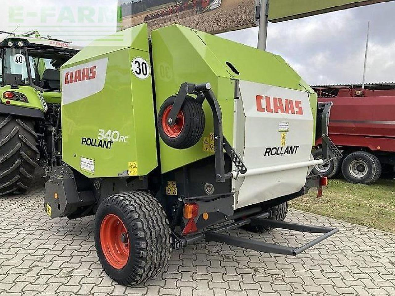 CLAAS rollant 340 rc - Empacadora de pacas cuadradas: foto 5 CLAAS rollant 340 rc - Empacadora de pacas cuadradas: foto 5
