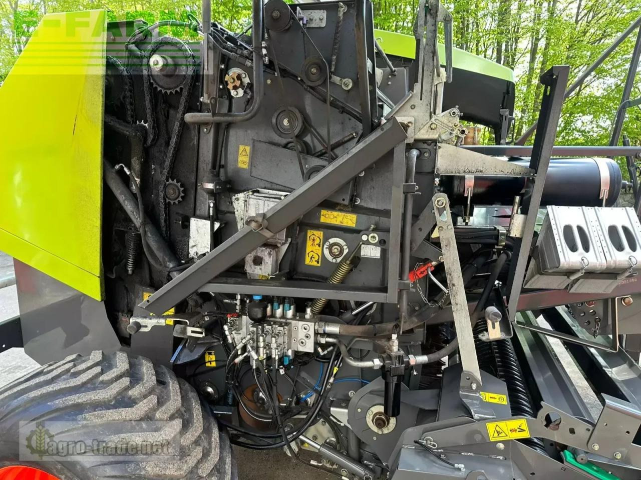 Empacadora de pacas cuadradas CLAAS rollant 454 rc: foto 6