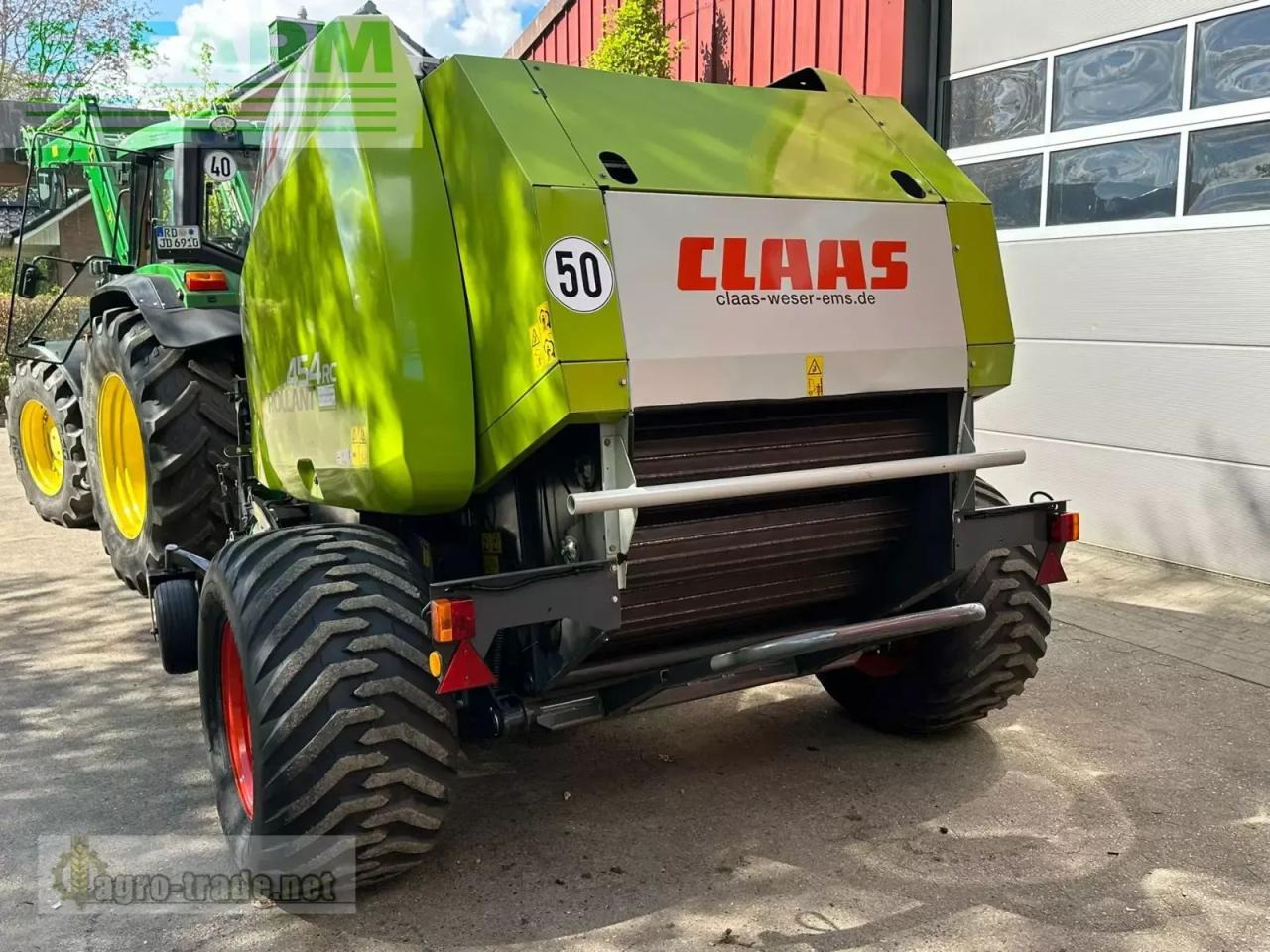 Empacadora de pacas cuadradas CLAAS rollant 454 rc: foto 10