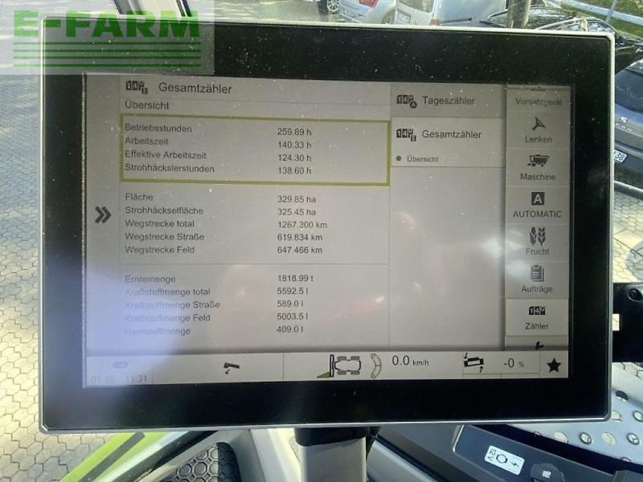 Cosechadora de granos CLAAS trion 530 mit vario 620: foto 19