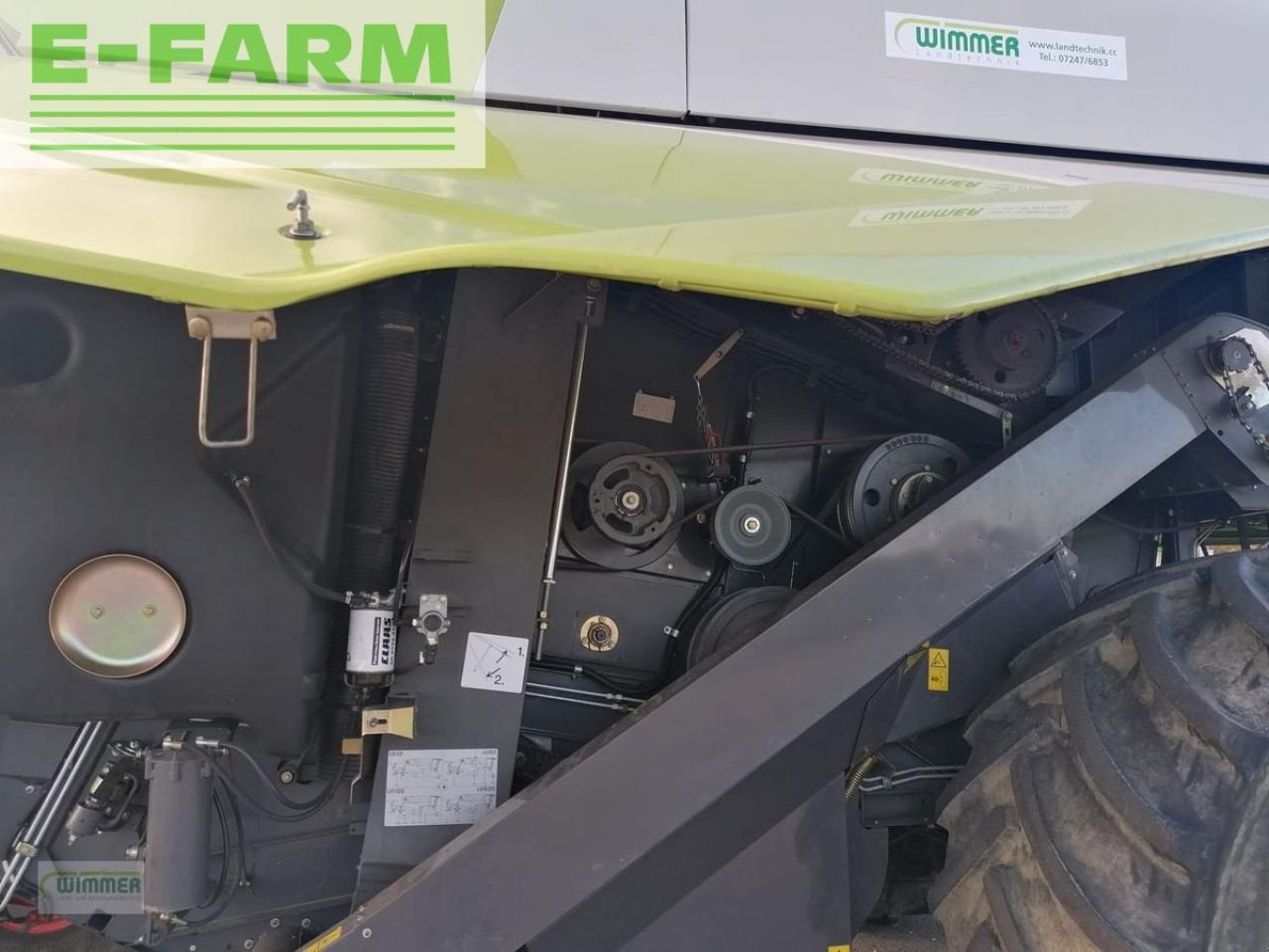 Cosechadora de granos CLAAS tucano 440: foto 12