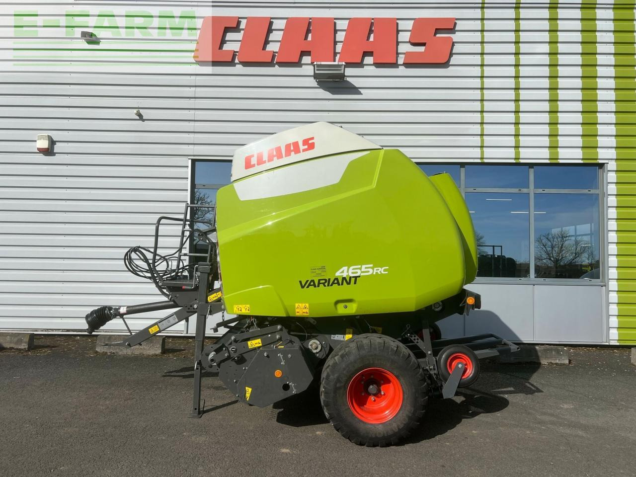 Empacadora de pacas cuadradas CLAAS variant 465 rc: foto 6