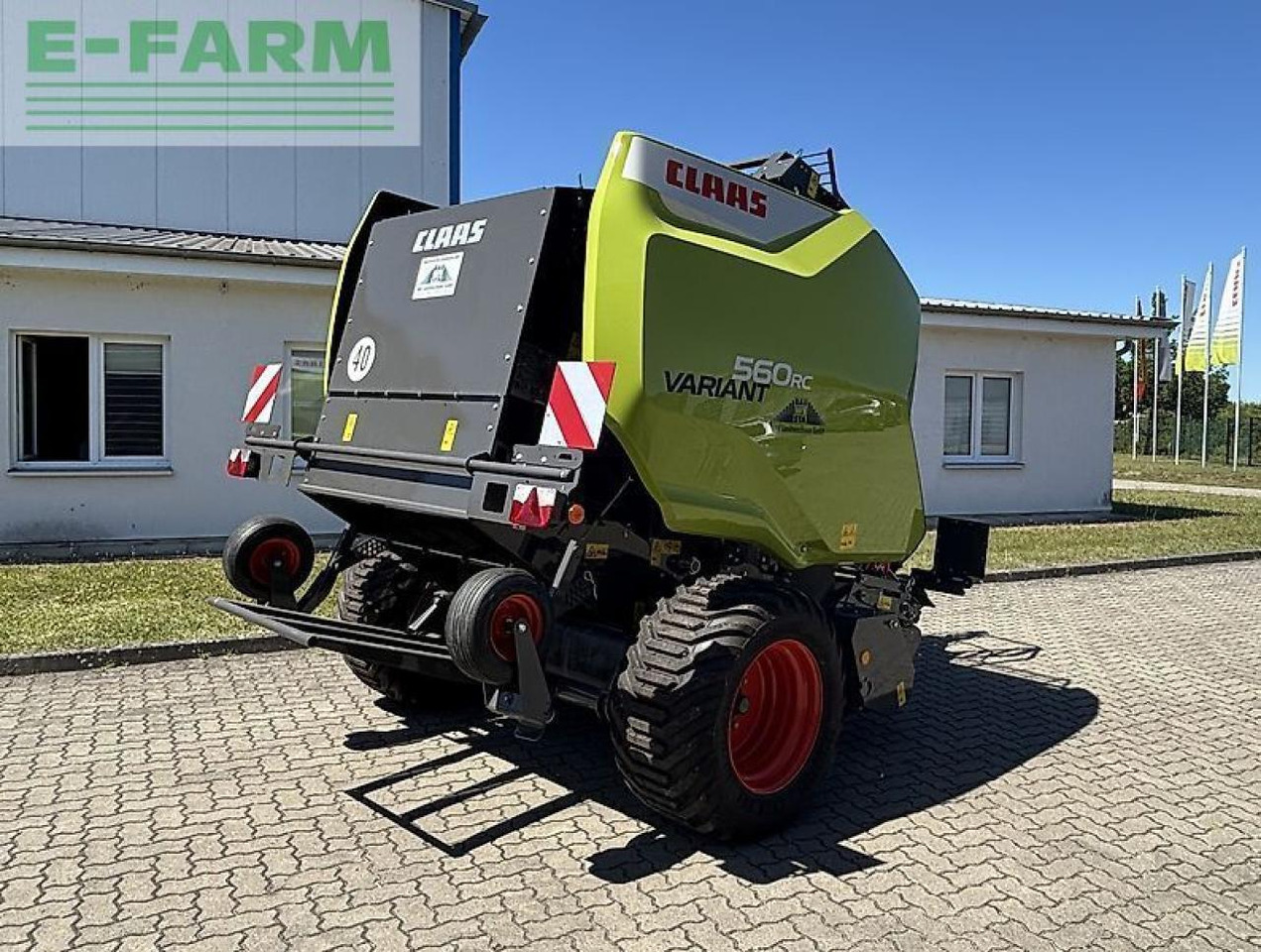 CLAAS variant 560 rc pro - Empacadora de pacas cuadradas: foto 3 CLAAS variant 560 rc pro - Empacadora de pacas cuadradas: foto 3