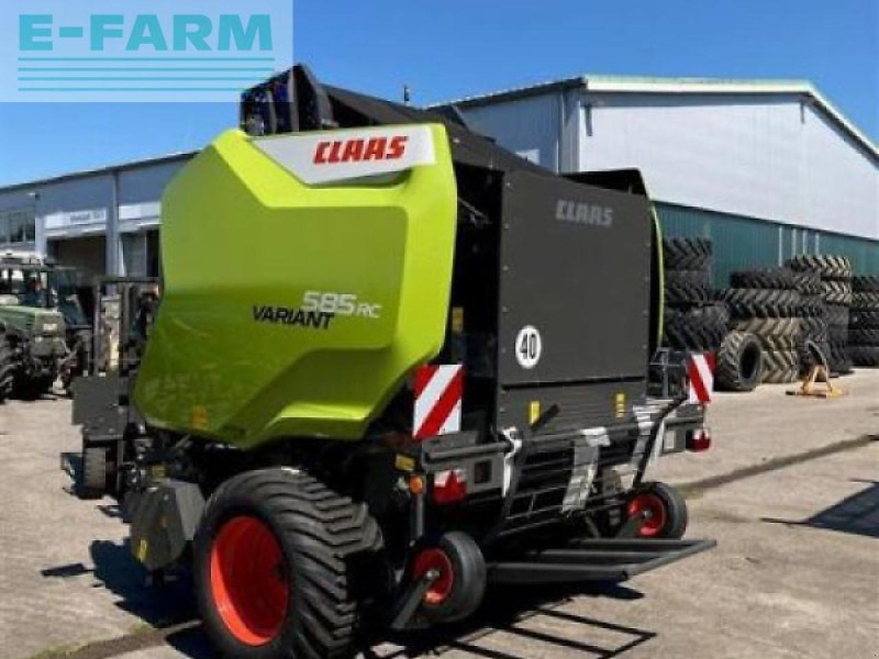 CLAAS variant 585 rc pro - Empacadora de pacas cuadradas: foto 2 CLAAS variant 585 rc pro - Empacadora de pacas cuadradas: foto 2