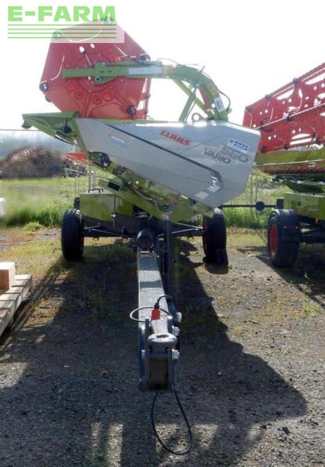 Cabezal de grano CLAAS vario 560 ac + transportwagen: foto 6