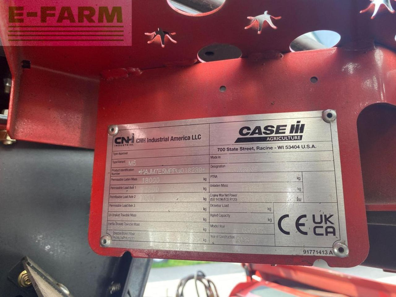 Case-IH axial flow 7150 - Cosechadora de granos: foto 5 Case-IH axial flow 7150 - Cosechadora de granos: foto 5