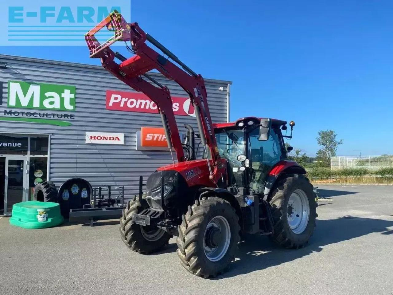 Case-IH maxxum 115 - Tractor: foto 1 Case-IH maxxum 115 - Tractor: foto 1