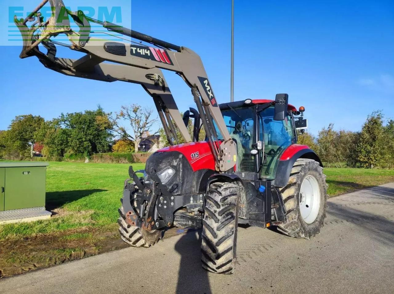 Case-IH maxxum 115 - Tractor: foto 1 Case-IH maxxum 115 - Tractor: foto 1