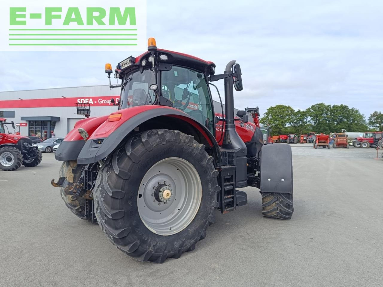 Case-IH optum 270 cvx CVX - Tractor: foto 4 Case-IH optum 270 cvx CVX - Tractor: foto 4