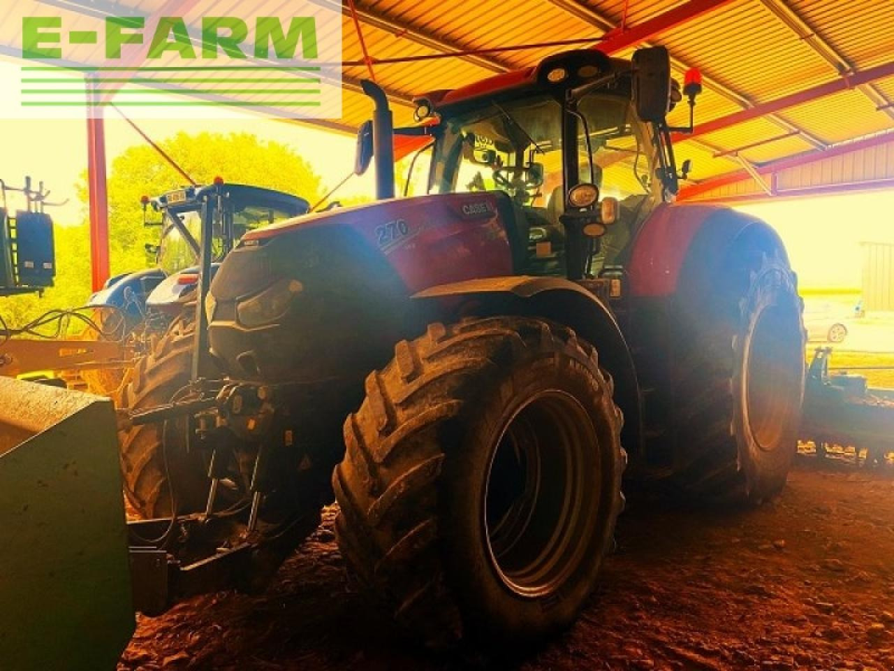 Case-IH optum 270 cvx CVX - Tractor: foto 3 Case-IH optum 270 cvx CVX - Tractor: foto 3