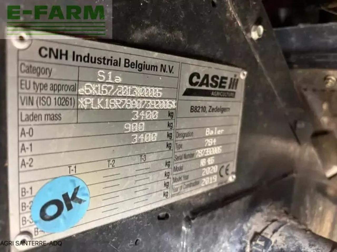 Case-IH rb 465 - Empacadora de pacas cuadradas: foto 5 Case-IH rb 465 - Empacadora de pacas cuadradas: foto 5