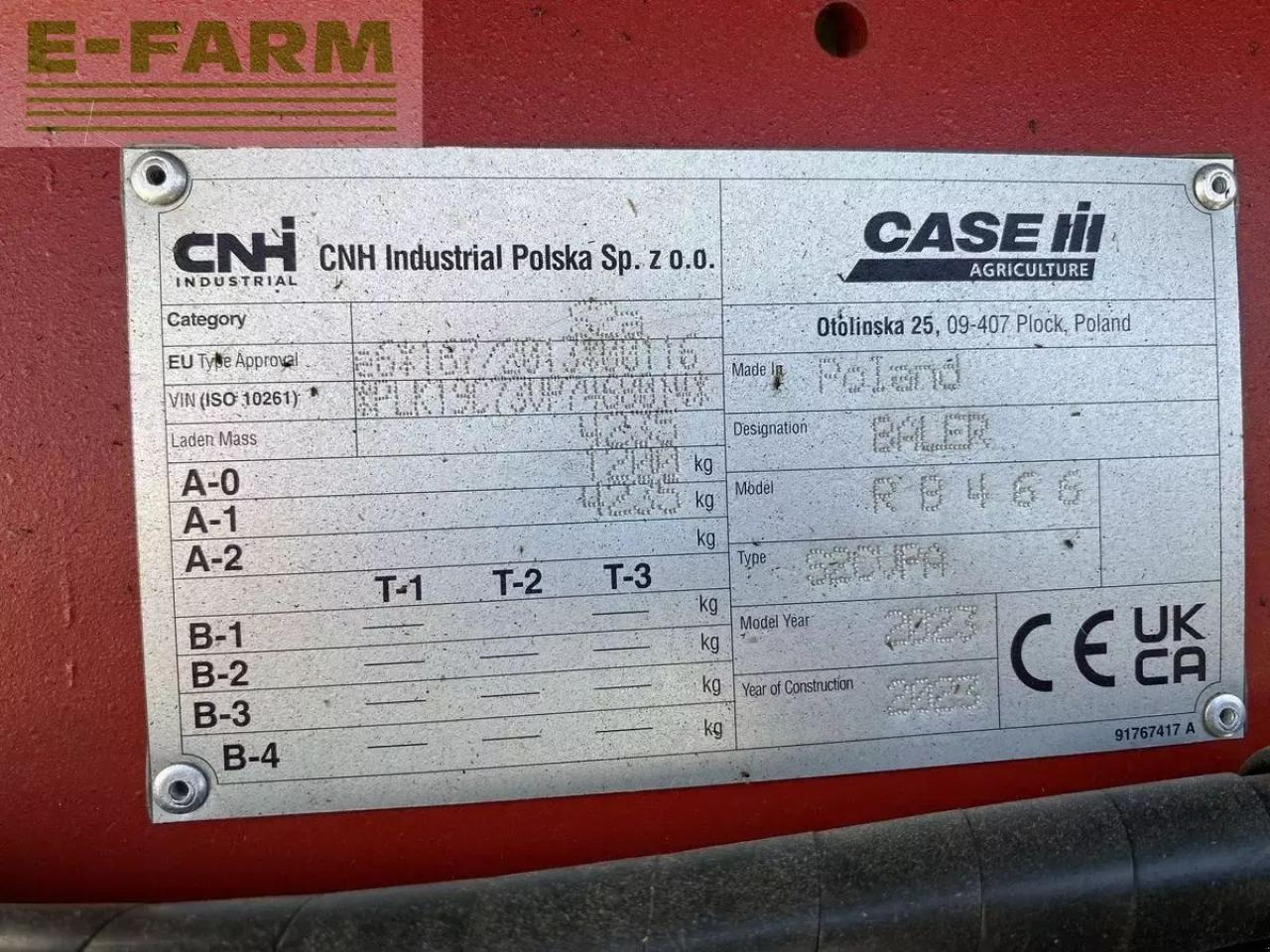 Case-IH rb 466 hd pro cutter 25 k - Empacadora de pacas cuadradas: foto 5 Case-IH rb 466 hd pro cutter 25 k - Empacadora de pacas cuadradas: foto 5