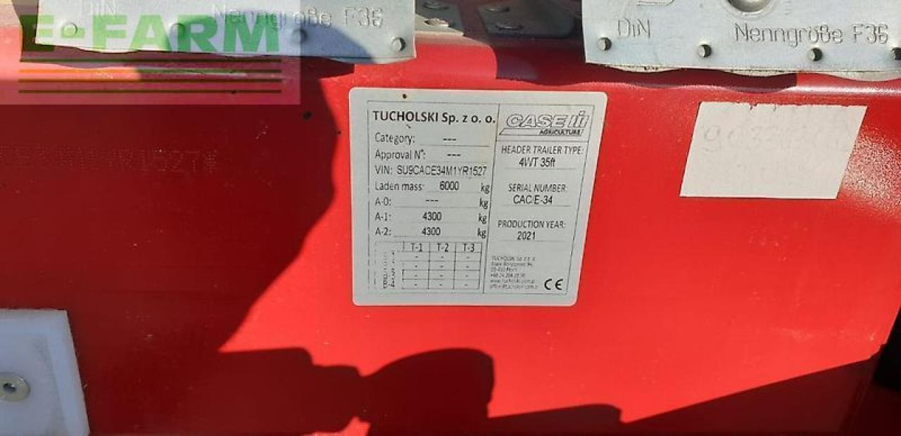 Case-IH schneidwerk 3050 hd 10,67m - Accesorios para cosechadoras de forraje: foto 5 Case-IH schneidwerk 3050 hd 10,67m - Accesorios para cosechadoras de forraje: foto 5