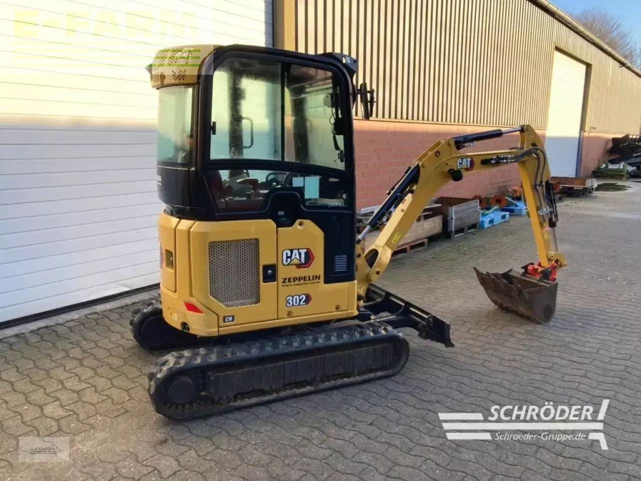 Caterpillar 302 cr inkl. tieflöffel - Miniexcavadora: foto 2 Caterpillar 302 cr inkl. tieflöffel - Miniexcavadora: foto 2