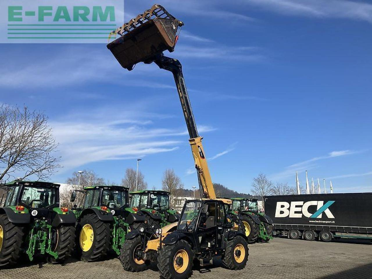 Caterpillar th 407 - Manipulador telescópico: foto 1 Caterpillar th 407 - Manipulador telescópico: foto 1