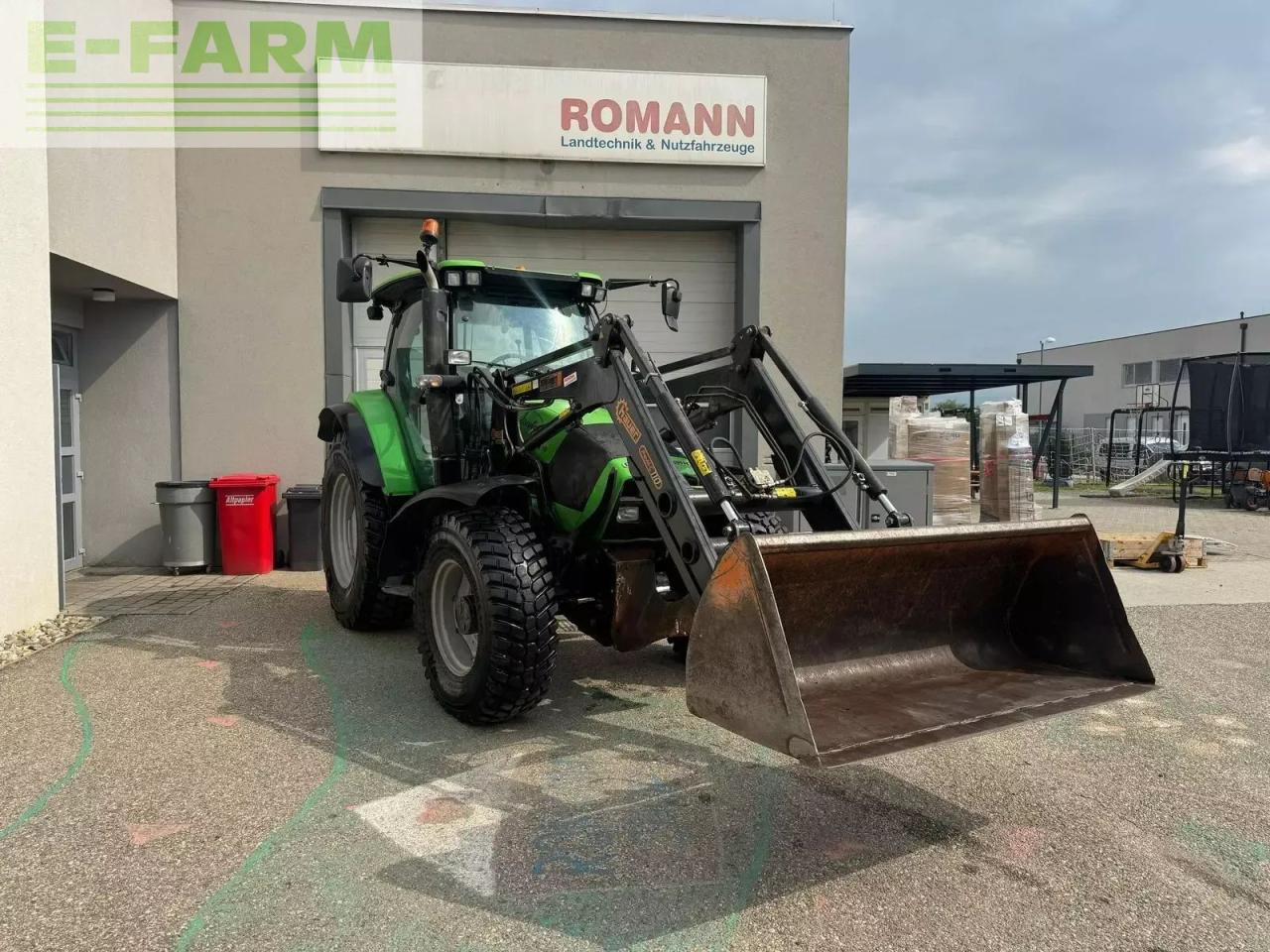 Deutz-Fahr agrotron k 100 - Tractor: foto 1 Deutz-Fahr agrotron k 100 - Tractor: foto 1