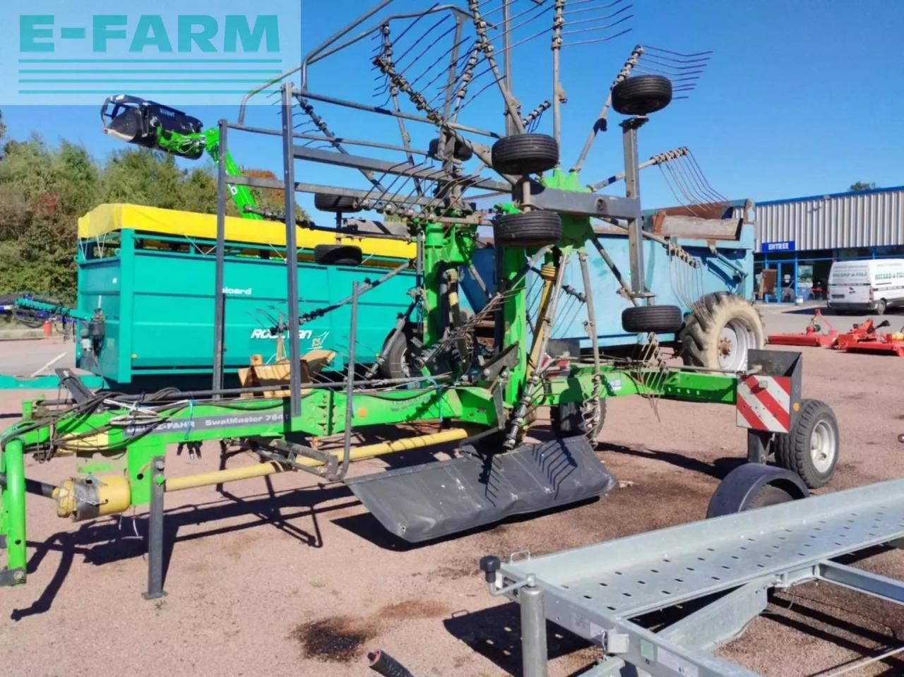 Deutz-Fahr andaineur swatmaster 7641 deutz-fahr - Henificadora: foto 3 Deutz-Fahr andaineur swatmaster 7641 deutz-fahr - Henificadora: foto 3