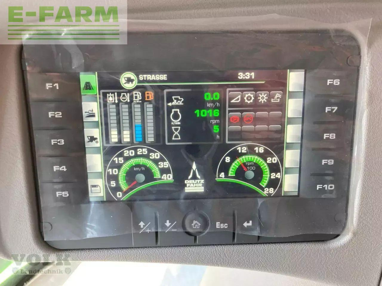 Cosechadora de granos Deutz-Fahr c 6305 ts t5 mit schneidwerk: foto 10