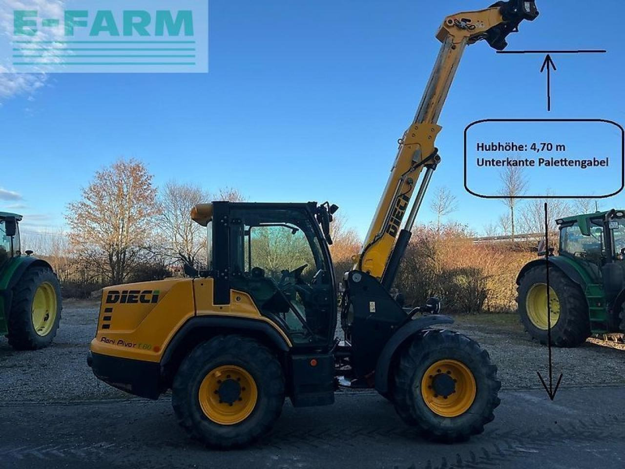 Dieci agri pivot t60 teleskopradlader - Cargadora de ruedas: foto 3 Dieci agri pivot t60 teleskopradlader - Cargadora de ruedas: foto 3