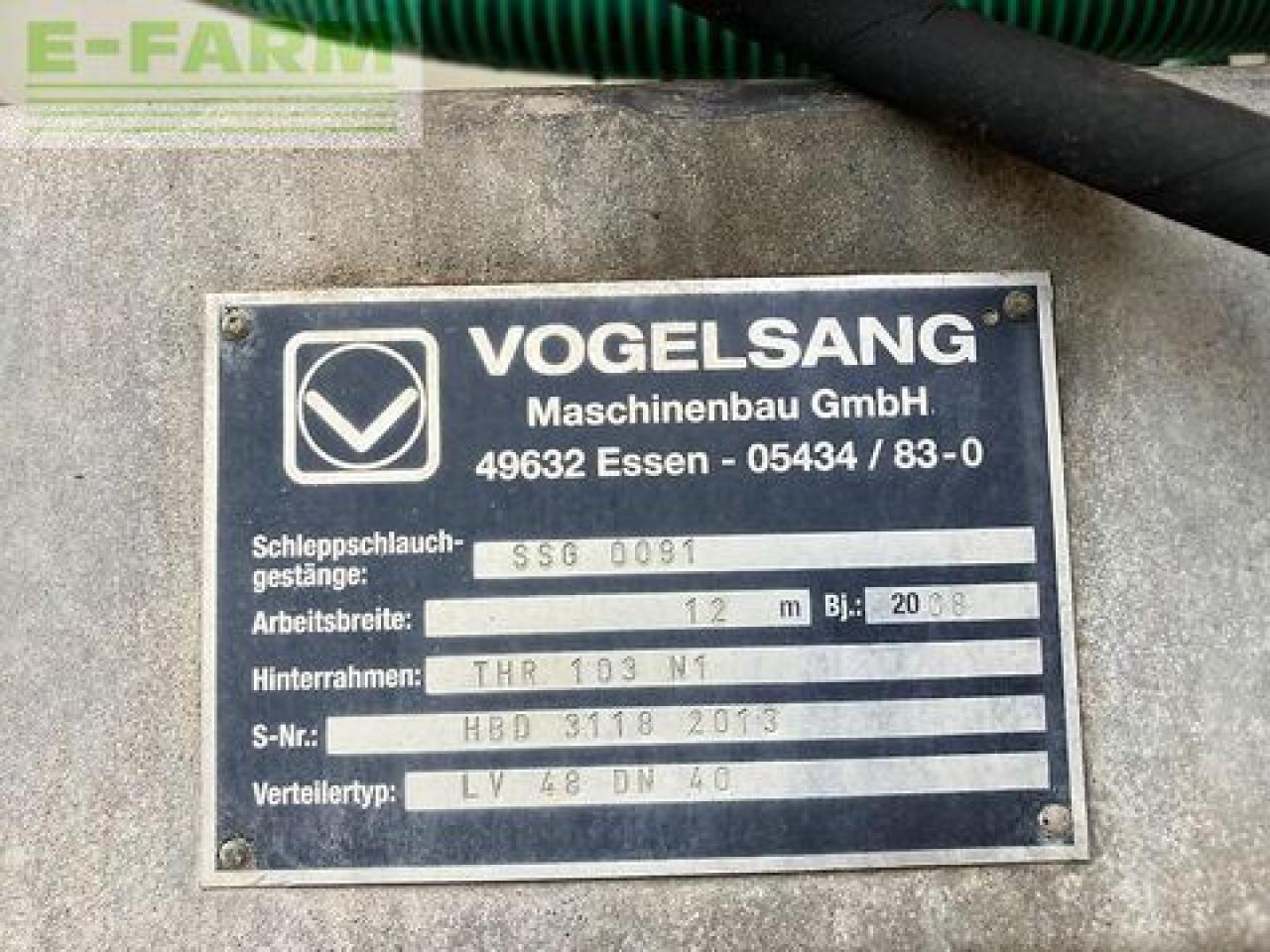 Cuba de purín Eisele fw 240/160 mit vogelsang 12m schleppschlauch: foto 8 Cuba de purín Eisele fw 240/160 mit vogelsang 12m schleppschlauch: foto 8